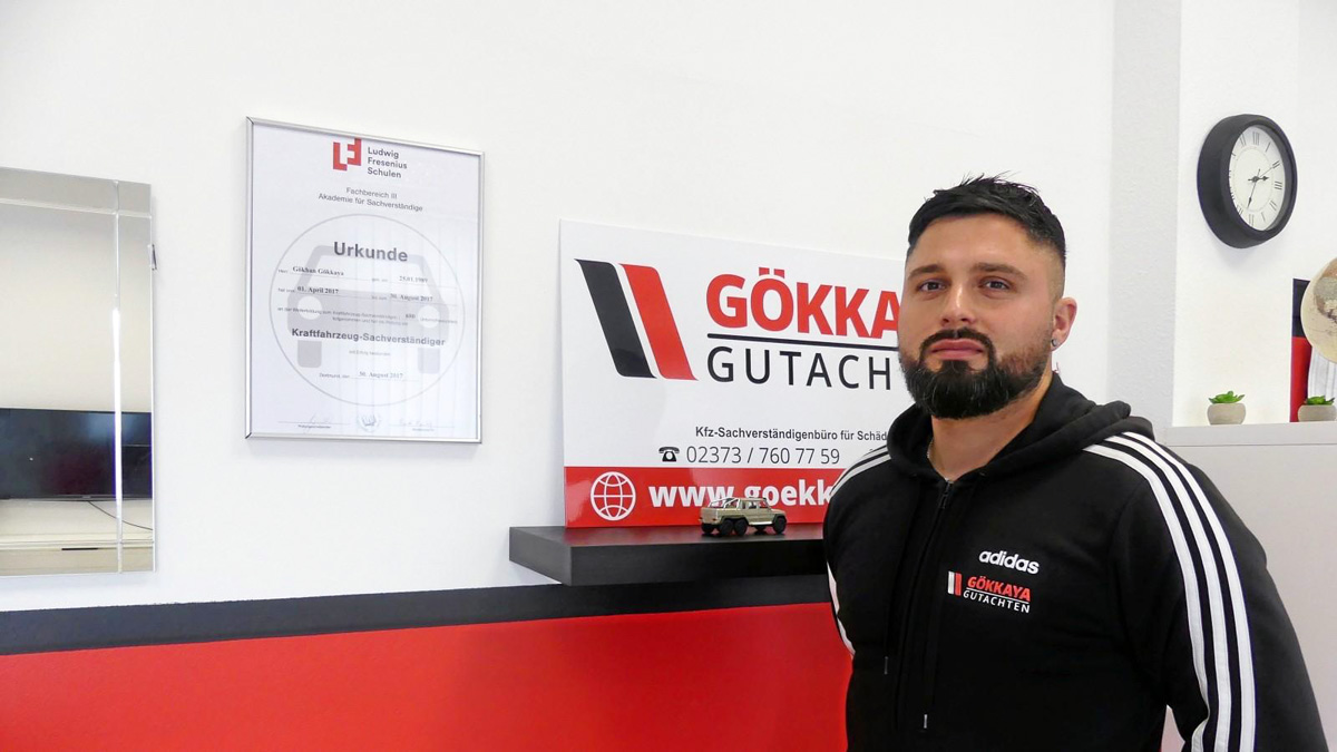 KFZ-Gutachter Gökhan Gökkaya